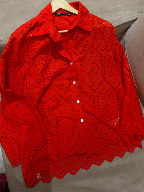 Cutwork Shirt