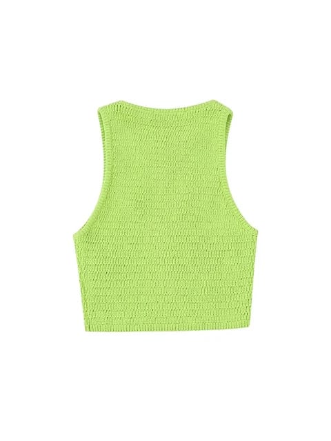 Crochet Knit Top