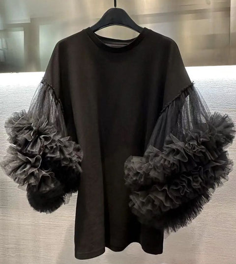 Bella Ruffle Sleeve Top