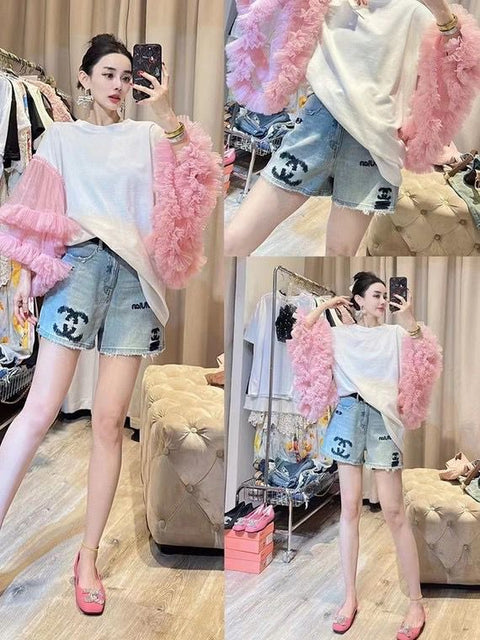 Bella Ruffle Sleeve Top