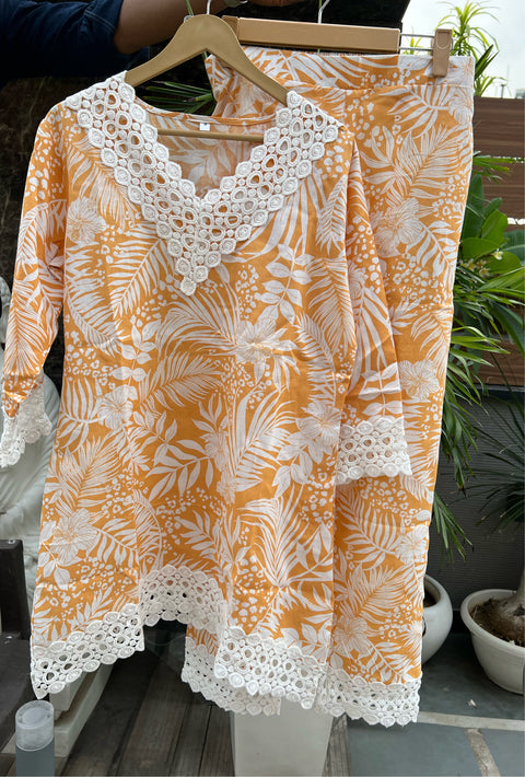 Cotton Kurti Set