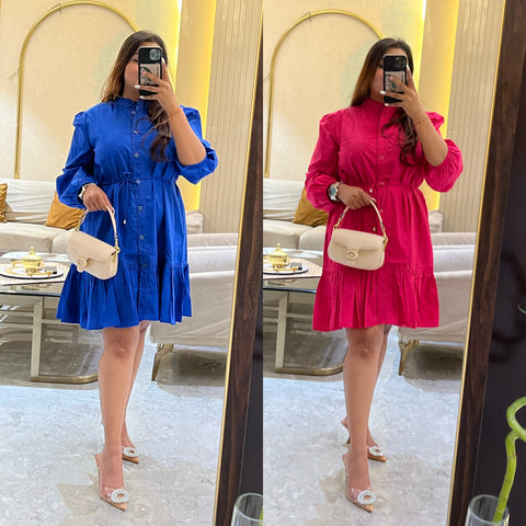 Zar Ruffle Dress