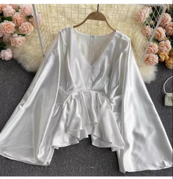 Metallic Kaftan Top