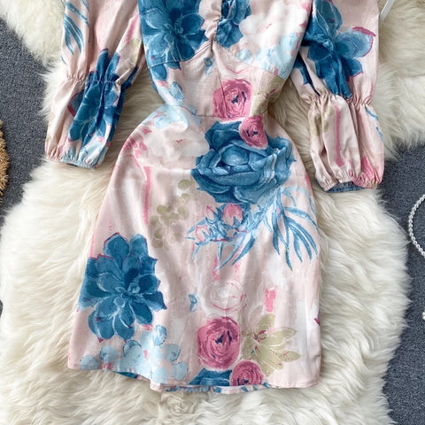 Retro Floral Dress