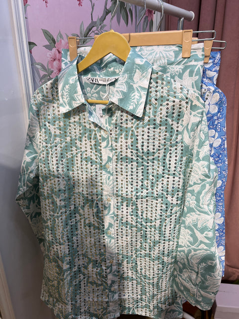 Cotton Floral Cords Set