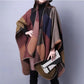 Cashmere Vintage Plaid Shawl
