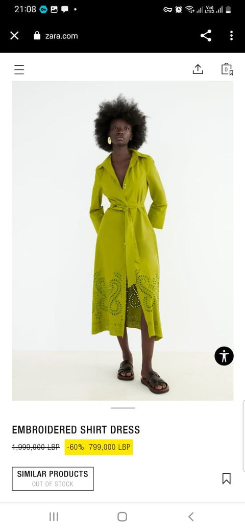 Ashley Cotton Dress