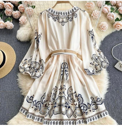 Summer floral dress