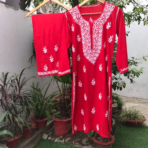 Cotton kurti plazzo sets