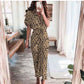 Printed Drape Dress
