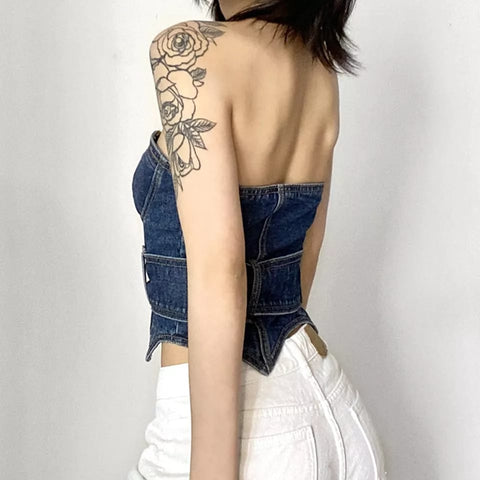 Kolly Denim Corset