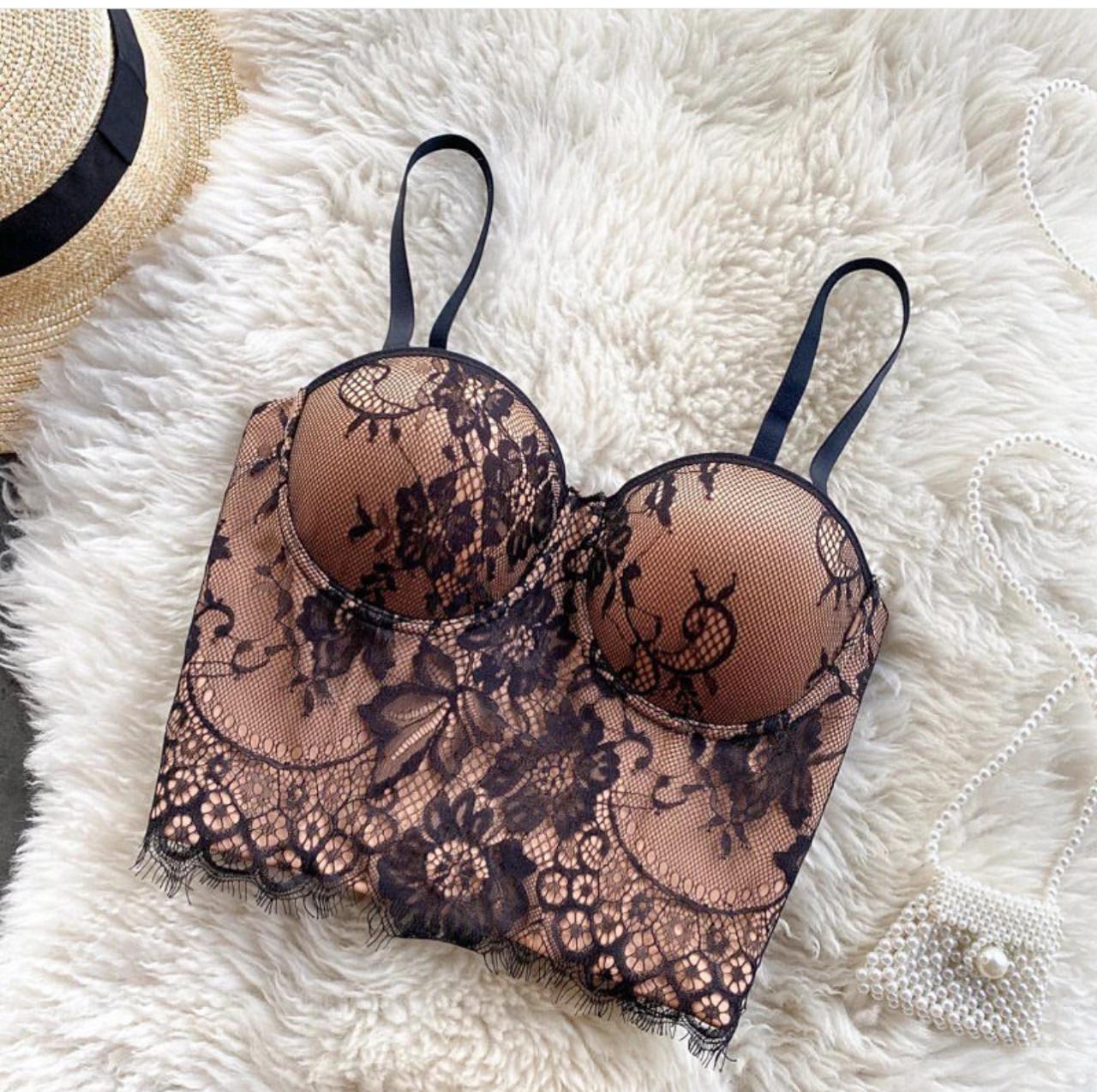 Net Lace Bustier