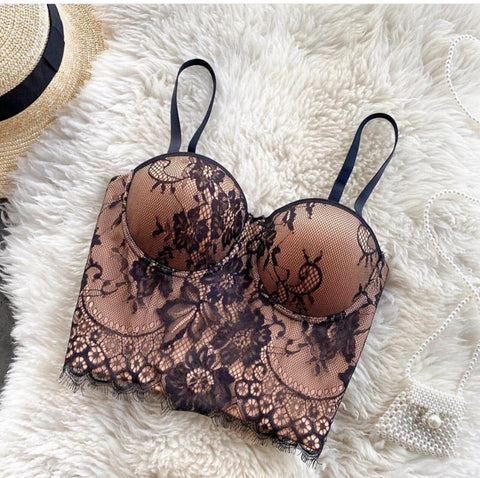 Net Lace Bustier