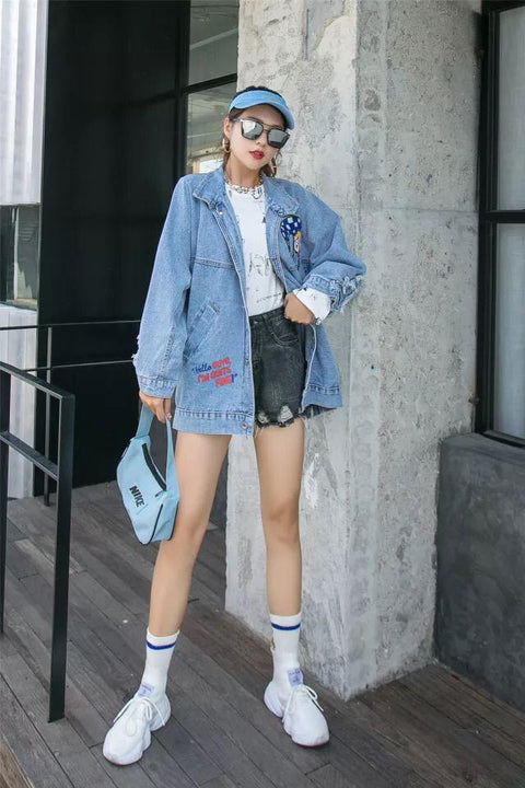 Graffiti Denim Jacket
