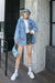 Graffiti Denim Jacket