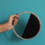 Christina rhinestone round clutch