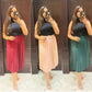 Pleated Skirt With Belt