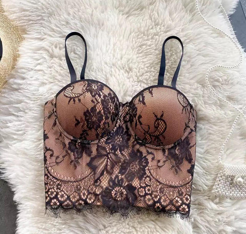 Net Lace Bustier
