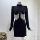 Velvet Tassel Dress