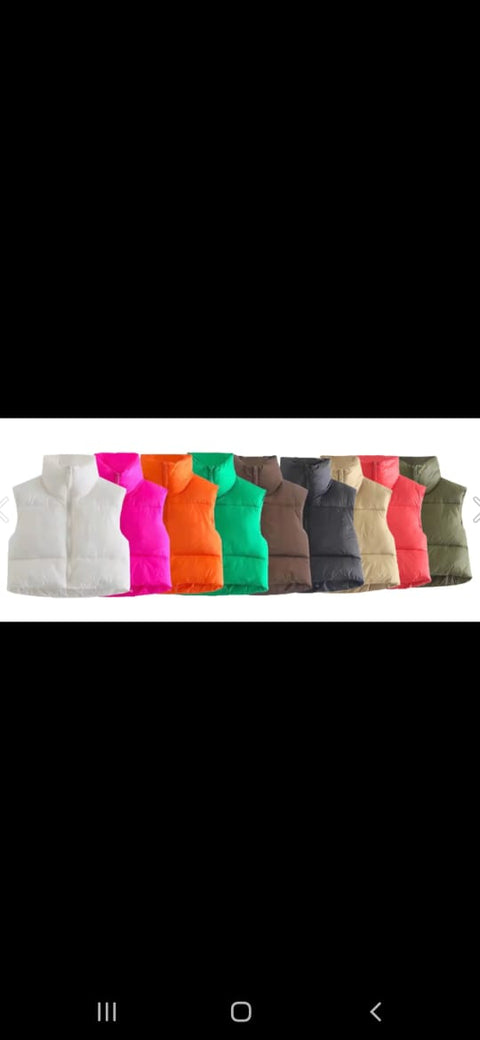 Kacy Sleeveless Puffer Jacket