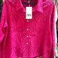 Pink Cutwork Shirt