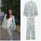 Chicas Printed Blazer Set