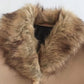 Luxury Coat With Detachable Faux Fur