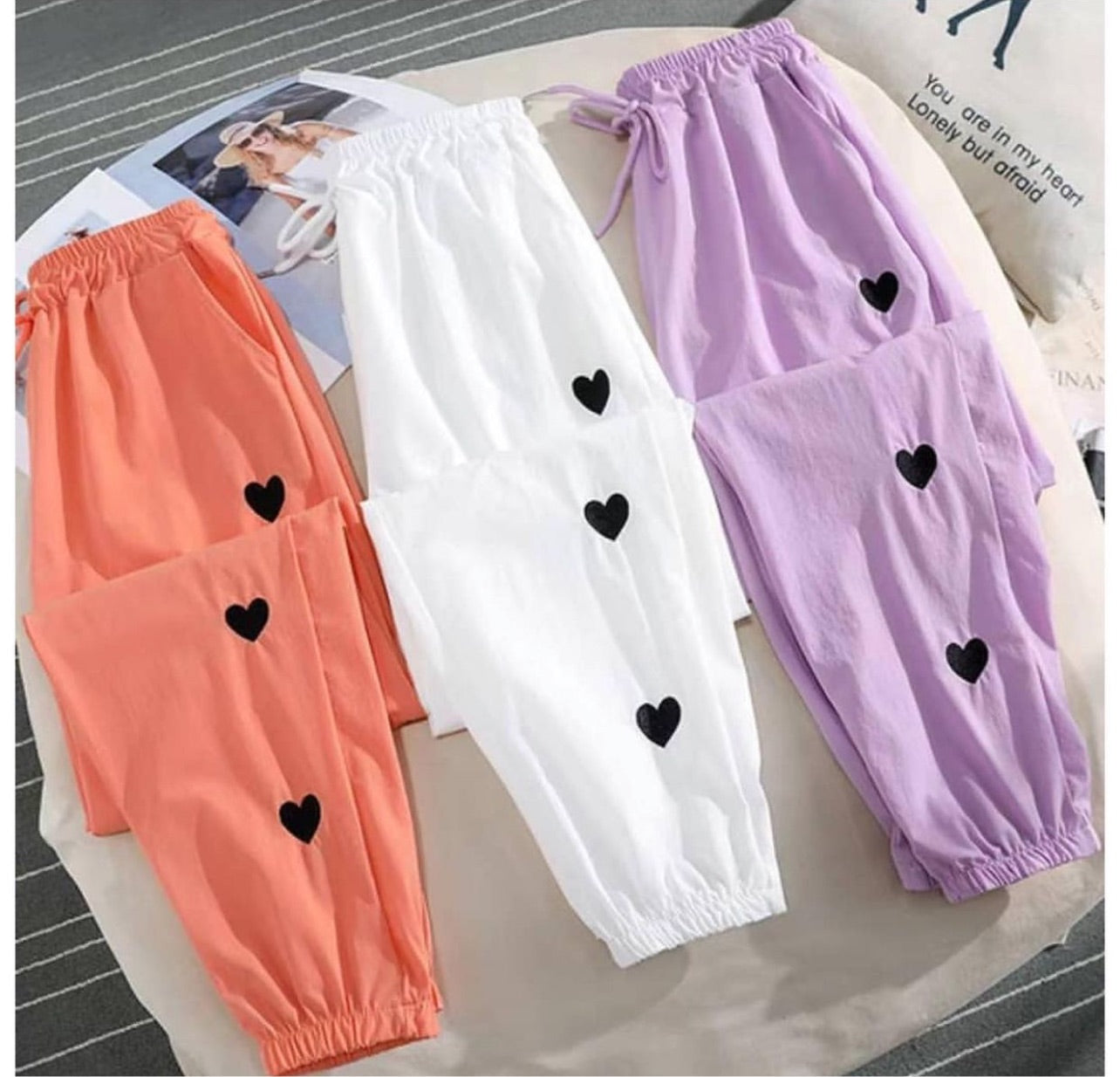 Heart joggers