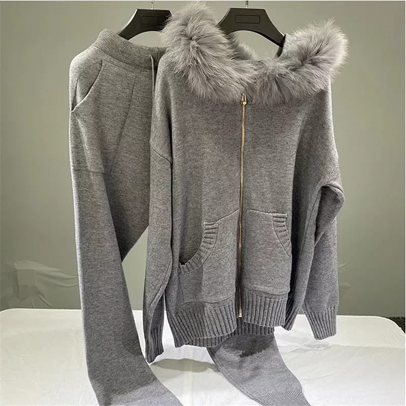 Lovisha Fur Knitted Cords