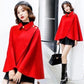 Faux Pearl Embellished Poncho