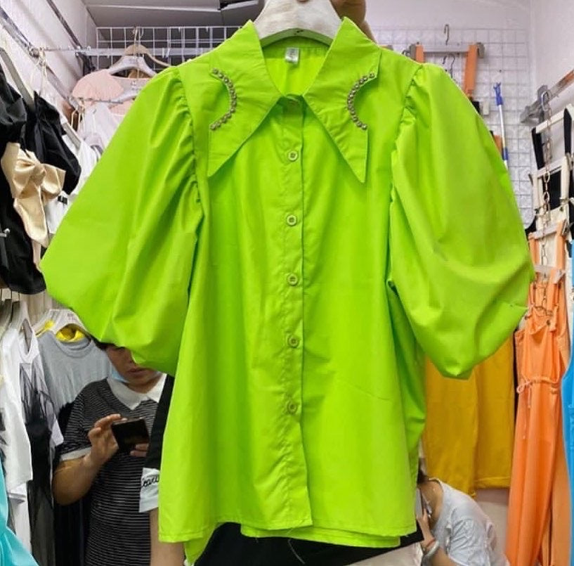 Puff Sleeves Shirt