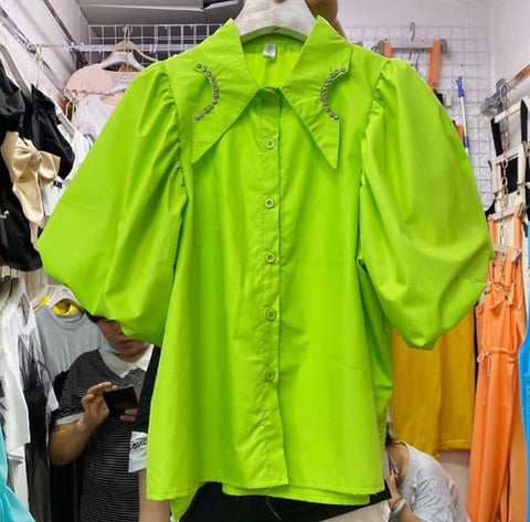 Puff Sleeves Shirt
