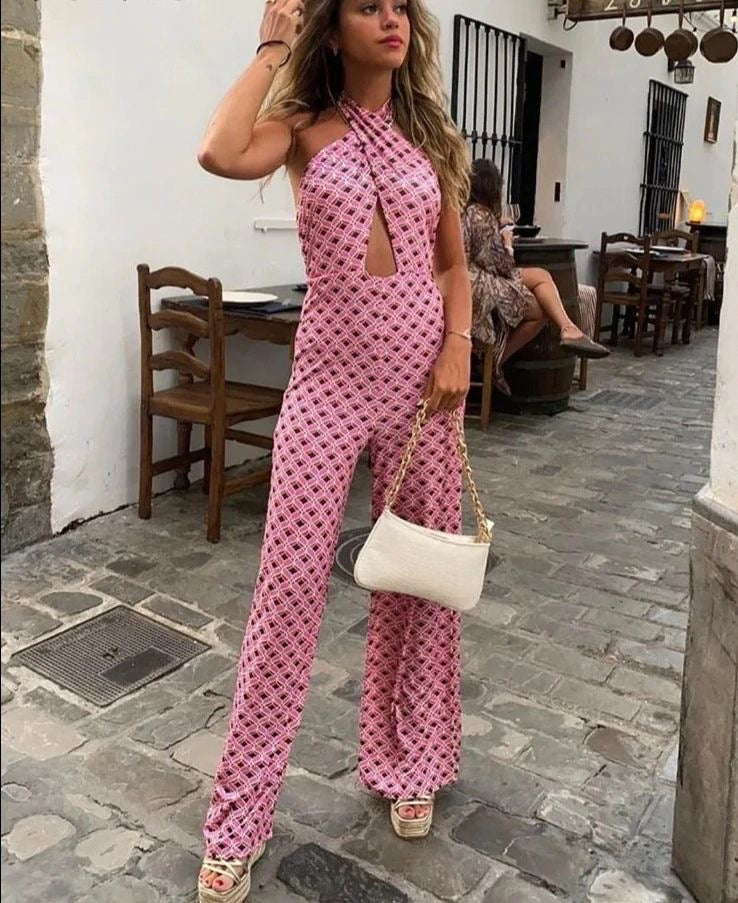 Kacey Halter Jumpsuit