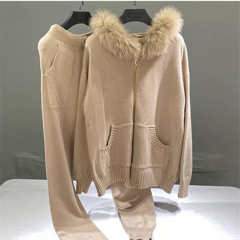 Lovisha Fur Knitted Cords