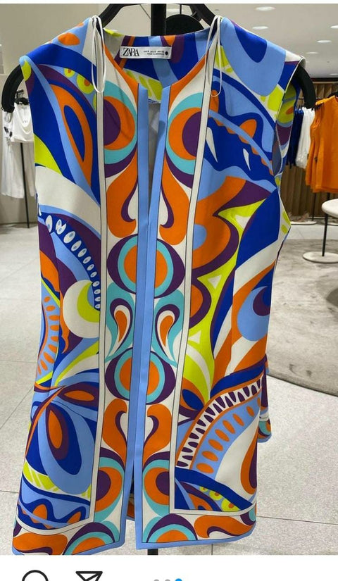 Solyn Printed Dress