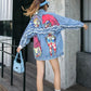 Graffiti Denim Jacket