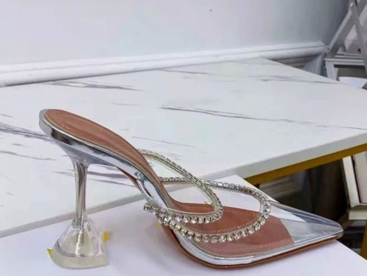 Gilda Crystal Embellished Mules