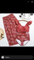 Red Berry Three Pc Swimsuit