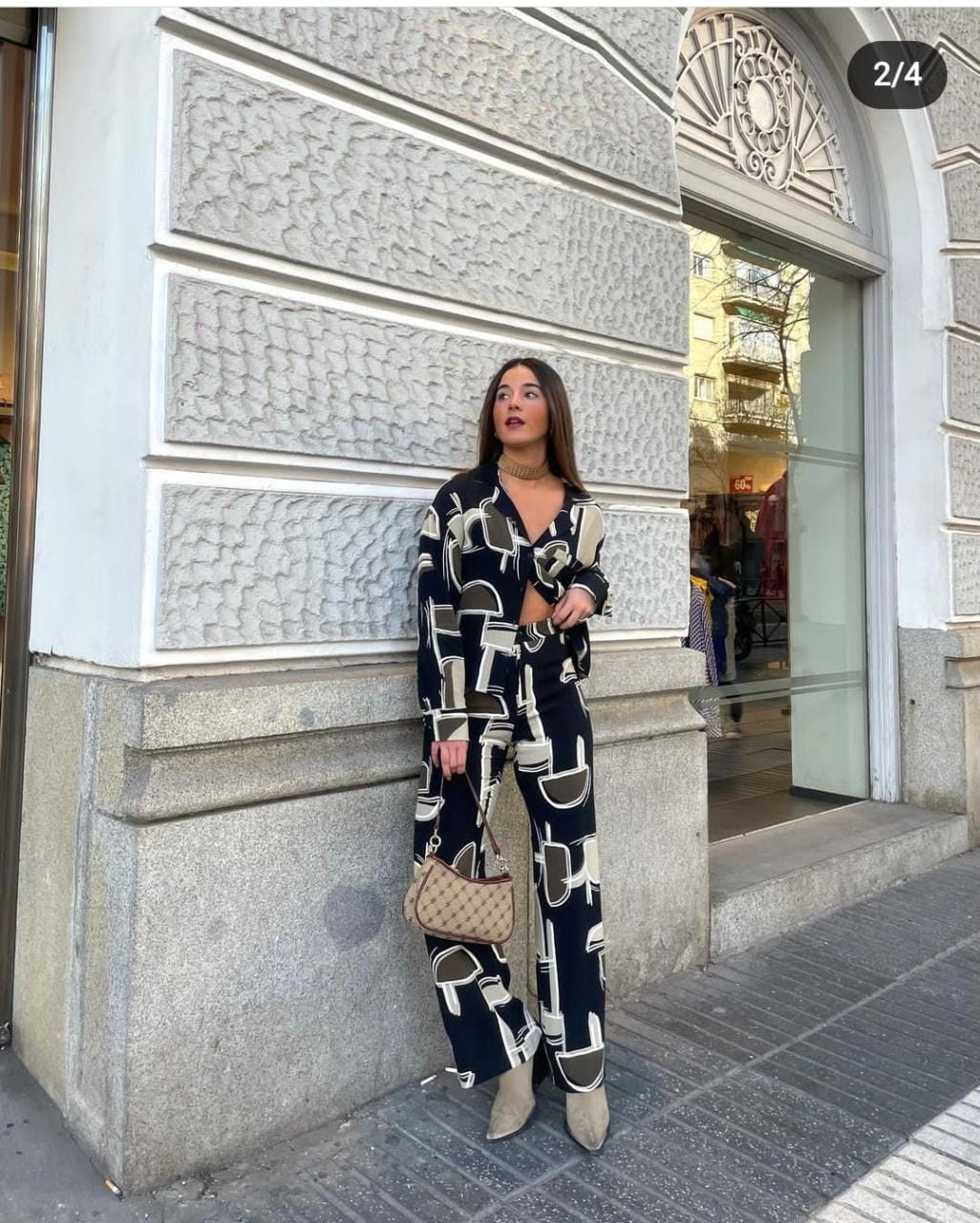 Ellie Printed Cords Set