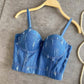 Denim Bustier