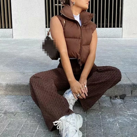 Kacy Sleeveless Puffer Jacket