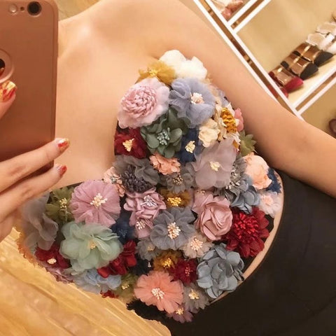 Floral Bustier
