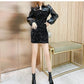 Sequins dress with jacket