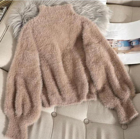 Mohair Fur Pullovers