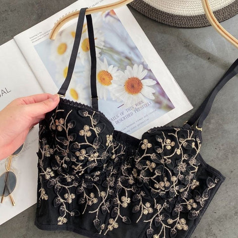 Embriodery Lux Bustier