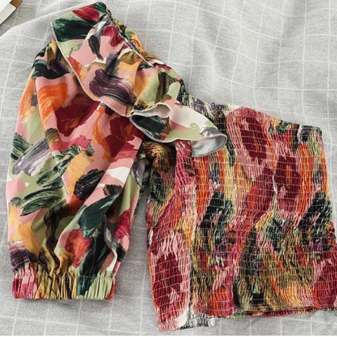 Lily one shoulder top