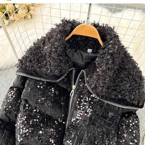 Sequinned Winter Jacket