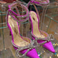 Luxury  Satin Bow Heels