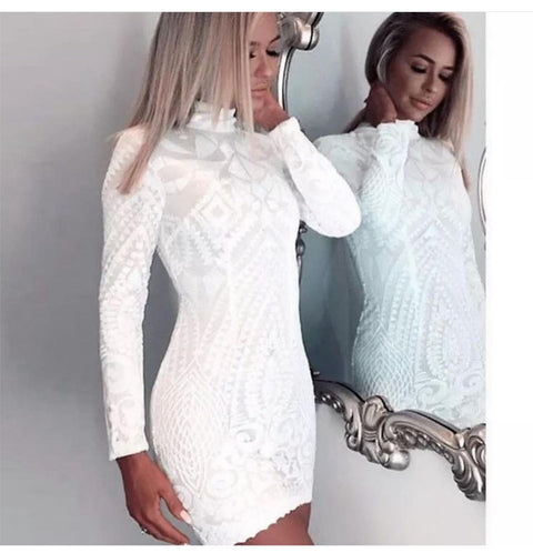 Sequinned Bodycon Dress