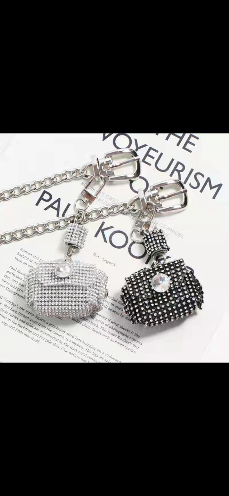 Mini Diamond Chain waist bag